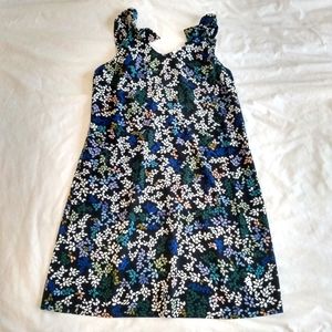 Floral Multi Color Sleeveless Midi Dress